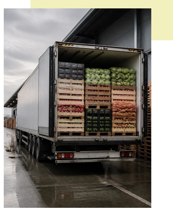 Перевозка плодоовощной продукции в Хабаровск по цене от 5144 р. | Агросервис-Хбр