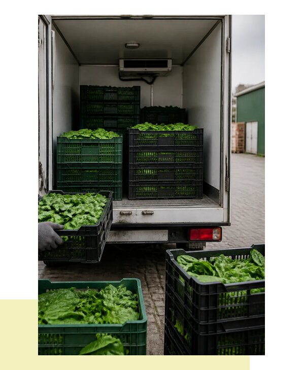Перевозка шпината в Хабаровск с сохранением свежести продукции